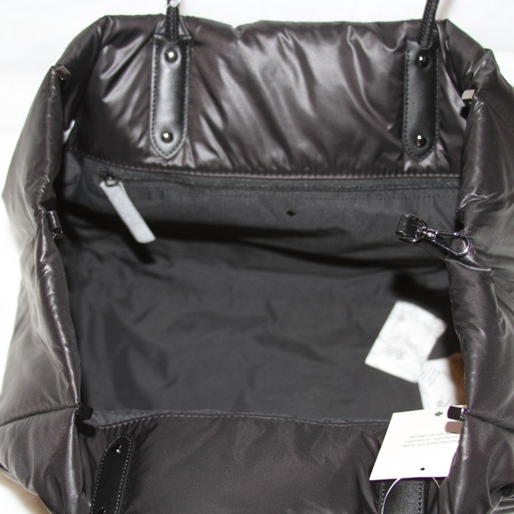 KATE SPADE Everything Puffy Large Tote Shoulder Bag Black Purse NWT - Picture 9 of 12